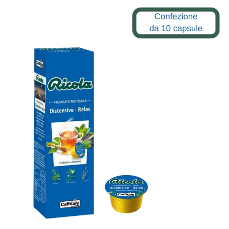 Caffitaly System Tisane Ricola Box Da 10 Capsule