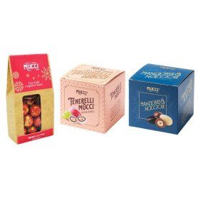 Mucci 3 confezioni di confetti assortiti da 75 grammi