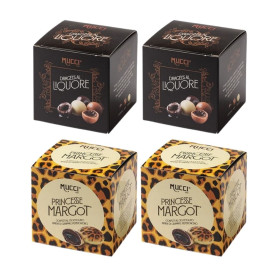 Mucci Dragees al liquore assortiti 4 confezioni da 75 grammi