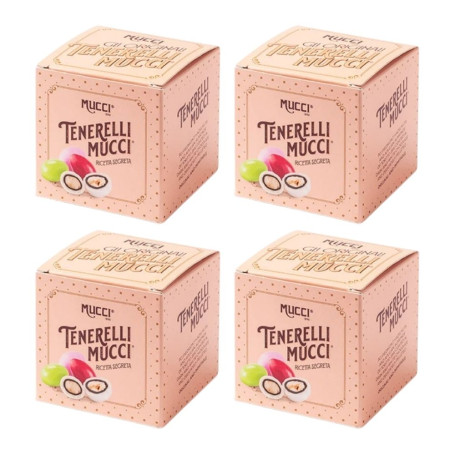 Mucci Tenerelli  di Pasqua 4 confezioni da 75 grammi
