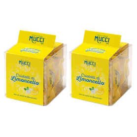Mucci Dragees Cristalli di Limoncello 2 confezioni da 50 grammi