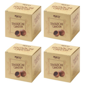 Mucci Dragees Tentazioni alla Gianduia 4 confezioni da 75 grammi