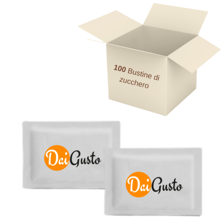 100 Bustine Di Zucchero Monodose Daigusto