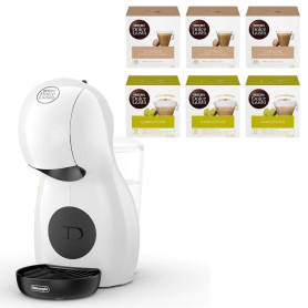 De Longhi Piccolo XS Macchina da caffe' e 96 capsule Nescafe' Dolce Gusto