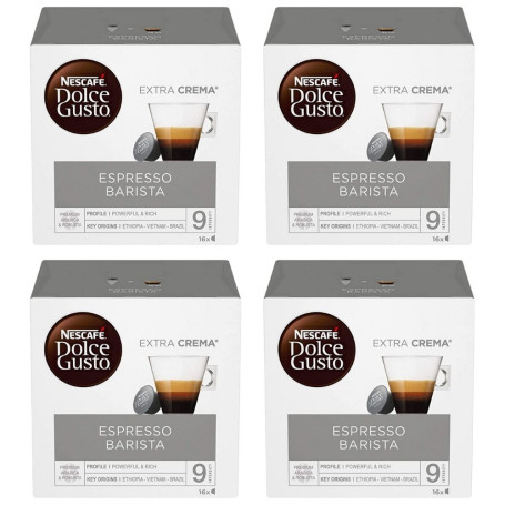 Caffe' Nescafe' Dolce Gusto Espresso Barista 64 Capsule