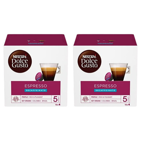 Caffe' Nescafe' Dolce Gusto Espresso Decaffeinato 32 Capsule