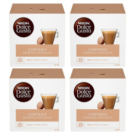Caffe' Nescafe' Dolce Gusto Cortado Espresso Macchiato 64 Capsule