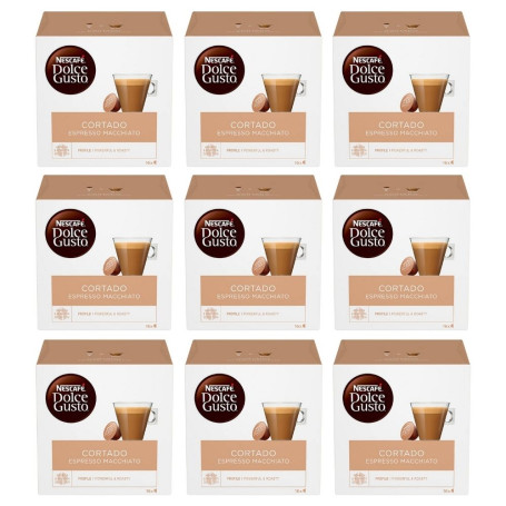 Caffe' Nescafe' Dolce Gusto Cortado Espresso Macchiato 144 Capsule