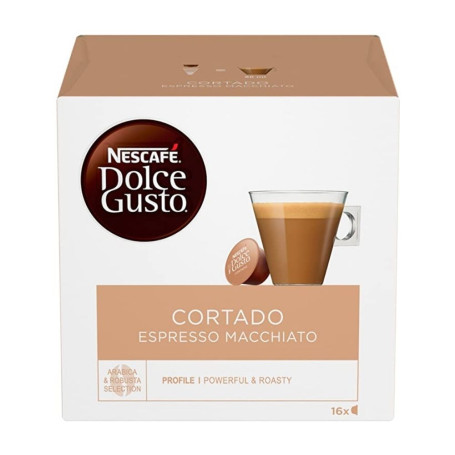 Caffe' Nescafe' Dolce Gusto Cortado Espresso Macchiato 192 Capsule