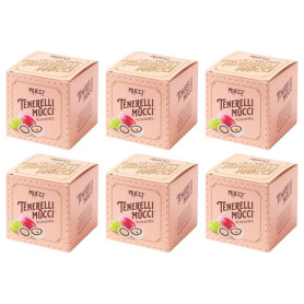 Mucci ovetti  Tenerelli  colorati di Pasqua 6 confezioni da 75 grammi