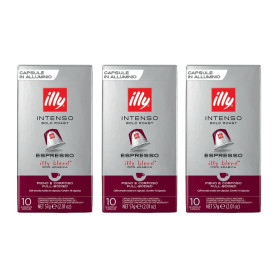 Illy Blend Tostato Intenso 30 capsule in alluminio compatibili Nespresso