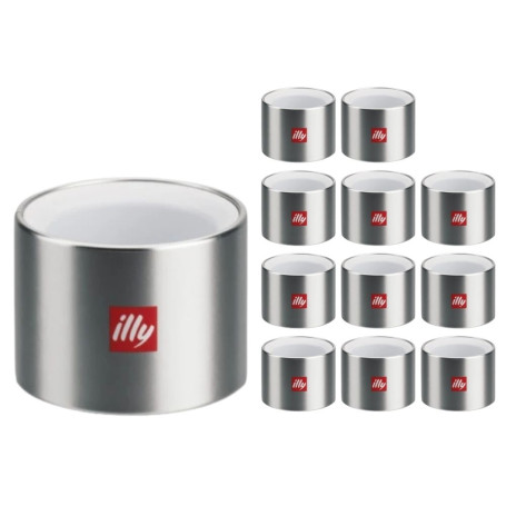 Illy 12 Porta Bustine di Zucchero modello Piccolo Design Thun