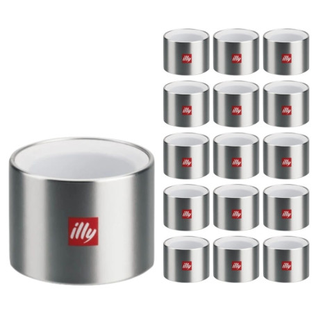 Illy 16 Porta Bustine di Zucchero modello Piccolo Design Thun