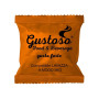 Caffe' Gustoso 100 capsule compatibili Lavazza A Modo Mio miscela Arancio