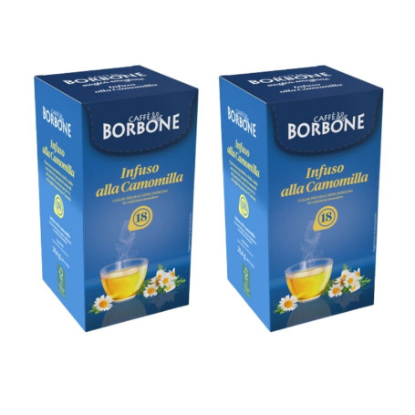 Caffe' Borbone Camomilla 36 Cialde In Filtro Carta 44 mm