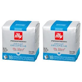 Caffe' Illy Iperespresso Decaffeinato 36 Capsule Per Uso Professionale