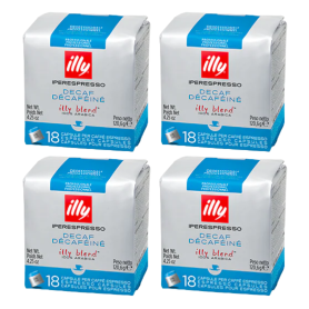 Caffe' Illy Iperespresso Decaffeinato 72 Capsule Per Uso Professionale