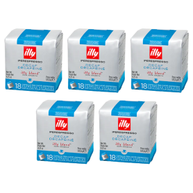 Caffe' Illy Iperespresso Decaffeinato 90 Capsule Per Uso Professionale