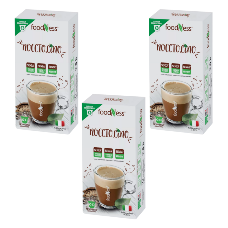 Foodness  Nocciolino Compatibile Nespresso 30 capsule