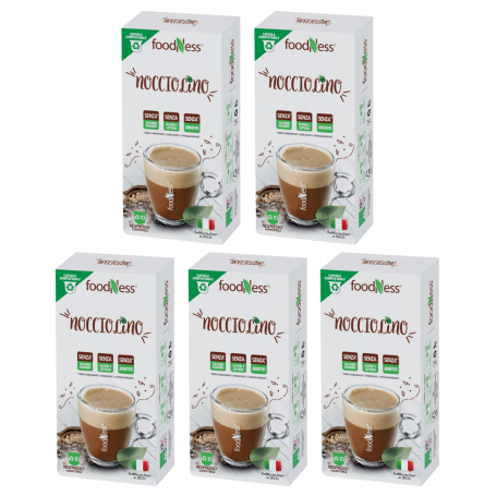 Foodness  Nocciolino Compatibile Nespresso 50 capsule