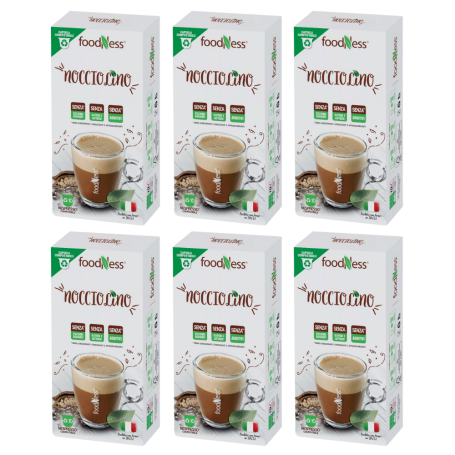 Foodness  Nocciolino Compatibile Nespresso 60 capsule