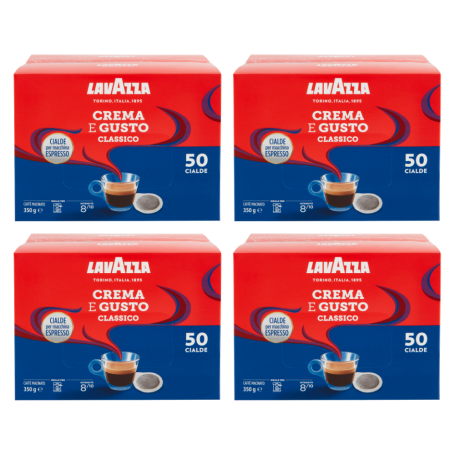 Caffe' Lavazza Crema E Gusto Confezione Da 200 Cialde