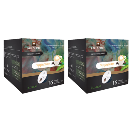 Lollo Caffe Cappuccino Compatibile Con Lavazza A Modo Mio Da 32 Capsule