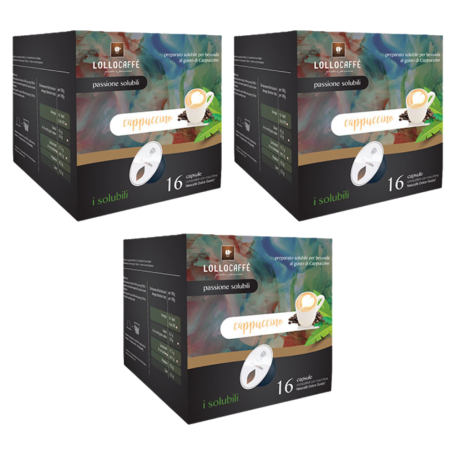 Lollo Caffe Cappuccino Compatibile Con Lavazza A Modo Mio Da 48 Capsule