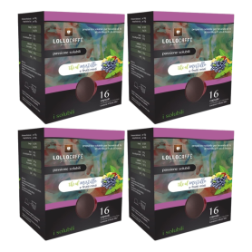 Lollo Caffe Te Mirtillo E Frutti Misti Compatibile Lavazza A Modo Mio 64 Capsule