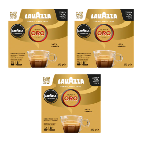 Caffe' Lavazza A Modo Mio Qualita' Oro 108 Capsule