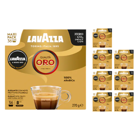 Caffe' Lavazza A Modo Mio Qualita' Oro 288 Capsule