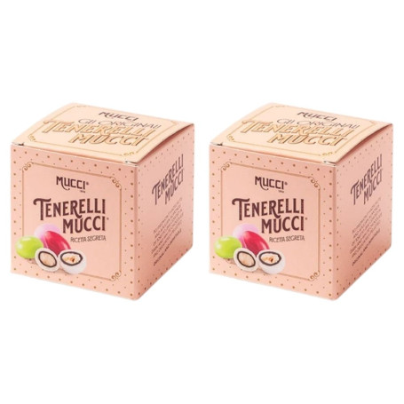 Mucci confetti Tenerelli in confezione 2 confezioni da 75 grammi