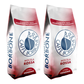 Caffe Borbone In Grani Miscela Rossa Linea Vending Confezione Da 2 Kg