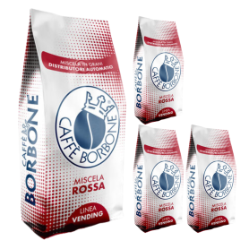 Caffe Borbone In Grani Miscela Rossa Linea Vending Confezione Da 4 Kg