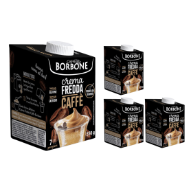 Borbone Crema Fredda Al Caffe 4 Confezioni Da 550 Grammi Con Omaggio