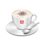 Illy set 2 tazze da cappuccino o latte macchiato con piattini