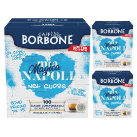 Caffe Borbone Mia Magica Napoli Limited Edition Confezione Da 300 Cialde