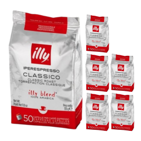  Illy Iperespresso Classico professionale 1000 caps + 6 box da 18 dek