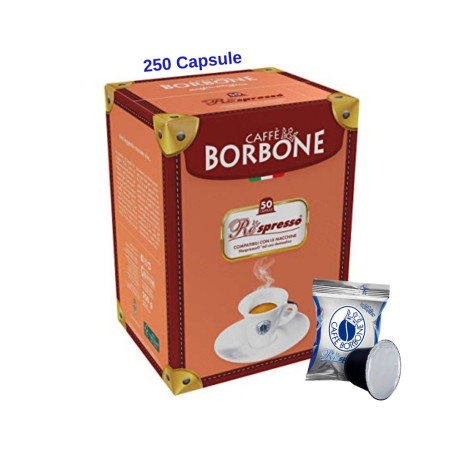 Borbone Respresso Miscela Blu 250 Capsule Compatibile Nespresso