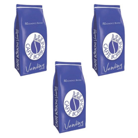 Caffe' Borbone in grani linea Vending Miscela blu 3 Confezioni da 500 grammi