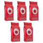 Caffe' Borbone in grani linea Vending Miscela rossa 5 confezioni da 500 Grammi