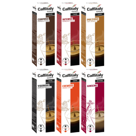 Caffitaly System E Caffe Box Degustazione Da 60 Capsule