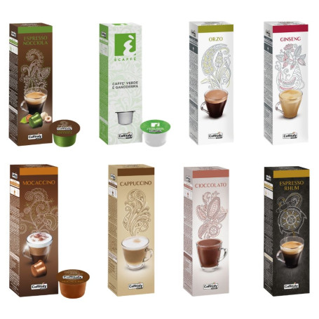 Caffitaly System E Caffe Box Degustazione Da 80 Capsule