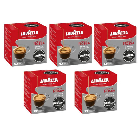  Caffe' Lavazza A Modo Mio Qualita' Rossa 80 Capsule