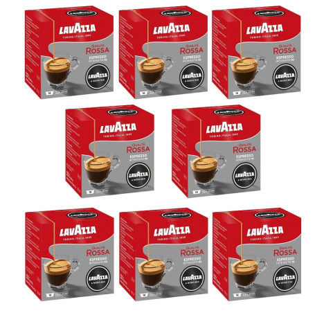  Caffe' Lavazza A Modo Mio Qualita' Rossa 128 Capsule