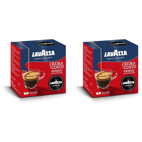  Caffe' Lavazza A Modo Mio Crema e Gusto 32 Capsule