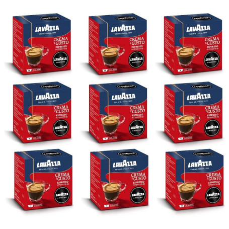 Caffe' Lavazza A Modo Mio Crema e Gusto 144 Capsule
