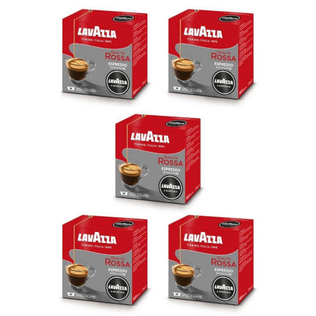 Caffe' Lavazza A Modo Mio Qualita' Rossa 180 Capsule