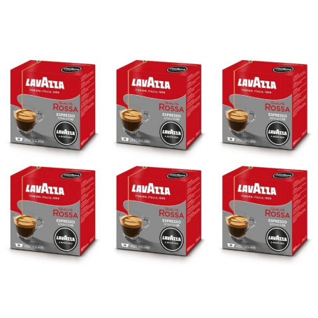 Caffe' Lavazza A Modo Mio Qualita' Rossa 216 Capsule