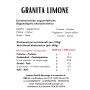Preparato in polvere per granita al limone da 640 gr Gustoso